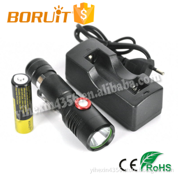 High Quality XML-L2 Rechargeable Aluminum LED Flashlight